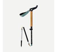 Bastón plegable de trekking 1 unidad ultra compacto Forclaz MT900 de caña Talla única
