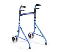 Bastón plegable ligero con ruedas de altura ajustable para ancianos, adultos, personas mayores, discapacitados, pasamanos, muletas, Interesante Safehappy