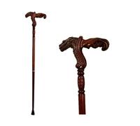 Bastón Tallado a Mano de Madera Tallado, ergonómico, Elegante, bastón de Madera para Hombre y Mujer, Capacidad de Carga Bastones estables para Personas Mayores (cocodrilo)