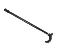 Bastón Telescópico de Aleación de Aluminio, Dos Secciones, Negro | Ajustable para Personas Mayores y Pacientes, Ligero Soporte Estable, Abs Mango