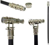 Bastón telescópico de Madera de Tres Pliegues Fuerte y Hermoso