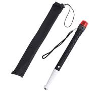 Bastón telescópico para ciegos - bastón plegable de aleación de titanio para personas con discapacidad visual, advertencia de luz roja con sonido(A,118cm/46.5in)