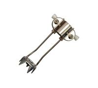 Bastón universal para tracciones, pinchos pesados, mejora la estabilidad en hielo, nieve, terrenos sueltos, empuñaduras de hielo de metal para muletas