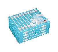 Bastoncillos algodón para bebés Deliplus Caja 60 ud. Pack 2