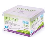 Masmi Bastoncillos de algodón para bebé ecológicos 56 uds