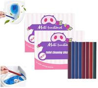 Bastoncillos limpiadores de inodoro concentrados multifuncionales, ambientador y perfumado, frescura automática de larga duración