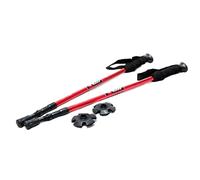 BASTONES +8000 447481 ROJOS UNISEX TREKKING