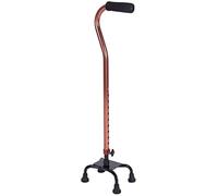 Bastones Bastón para caminar ajustable, bastón para ancianos Muleta de cuatro esquinas Bastón para caminar de aleación de aluminio Bastón para caminar telescópico ajustable Bastón portátil liviano para hombres WOM Beautiful