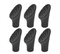 Bastones Consejos - Consejos Para Bastón, Extremos Del Poste De Trekking, Protectores De Goma Pesada, Cojines De Reemplazo Absorción De Golpes | Punta Antiderrapante Para Larga Distancia Y Senderismo