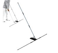 Bastones De Alineación Golf - Cañas Plegables Para Práctica Golf | A La Formación Profesional Para Apuntar | Posición De La Bola Y Postura Correcta Del Swing | Para Ejercitarse En Casa N