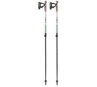 LEKI Nordic Walking Spin Shark SL Bastones, Unisex, Gris Plateado y Gris Oscuro, 100-130cm