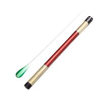 Bastones de director de música, batuta de dirección de orquesta con mango de ágata de imitación (verde)