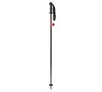 Komperdell - Bastones esquí - Alpine Schnapspole de Aluminio - Talla 135 cm - Negro Negro 135 cm