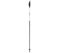 Bastones de esquí alpino Leki Carbon 14 3D Women Longitud de los bastones: 120 cm / Color: blanco/negro