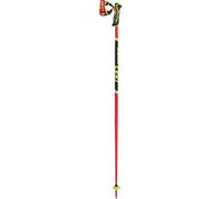 Bastones de esquí alpino Leki WCR SL 3D (Rojo brillante/Negro/Amarillo neón) Unisex