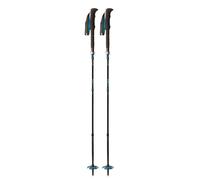 Bastones de esquí de montaña Skitrab SPRINT CARBON FOLDABLE POLES (Negro/Azul)