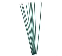 Bastones de jardín de madera de 40 cm, tinte verde fijo | Tinte verde fijo, resistente al agua, sin manchas, color de larga duración