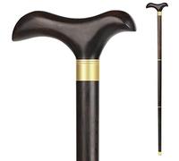 Bastones de Madera para Hombres y Mujeres bastón de Madera Maciza, bastón portátil Ligero para Senderismo, Senderismo, Camping, Viajes, Escalada muletas Ayuda de Movilidad para Ancianos, Personas