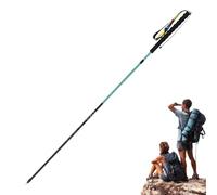 Bastones de Senderismo,Bastones para Camping | de Bloqueo Rápido Ligero Portátil Retráctil Unisex para Actividades Exteriores Correr Escalar Excursionismo