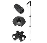 Bastones de Senderismo - Bastones Secciones para Excursionismo - Equipo de Seguridad para Escalada Ajustable y Accesorios de Montañismo para Hombre Mujer y Familia