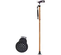 Bastones de senderismo plegables, bastones portátiles de altura ajustable para padres, diseño plegable para movilidad y apoyo al aire libre