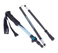 Bastones de senderismo Warg Compact Carbon Color: negro/azul