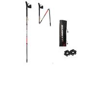 Bastones de trail Guidetti Silver Neo (Negro/Rojo)