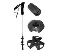 Bastones de trekking - Bastones de trekking de piezas para senderismo, equipo de seguridad ajustable para adolescentes, adultos, mujeres y hombres