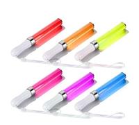 Bastones Luminosos LED Pack de 6, Glow Sticks de 15 Colores, Barras Luminosas para Fiestas, Bodas, Cumpleaños, Navidad, Conciertos