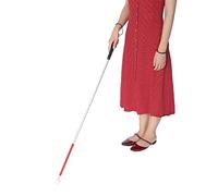 Bastones para Caminar, Bastón Plegable de 43,3 Pulgadas, Cuerda de Alta Elasticidad Integrada, para Guiar la Dirección Y Evitar Obstáculos