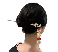 Bastones para joyas para el cabello - Palitos para el pelo luminosos con | con palitos para estilo antiguo chino vintage con linterna luminosa para accesorios de realización
