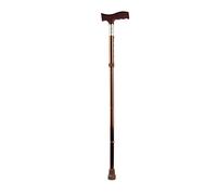 Bastones para personas mayores, Muletas de aleación aluminio for personas mayores, plegables, antideslizantes, una sola pierna, for viajeros, con bastón ajustable y grueso