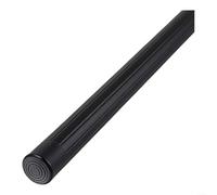 Bastones resistentes de hierro negro para toldo grande y toldo, barra de soporte plegable de 1,2 mm de grosor con hebilla elástica para uso en exteriores (25 cm)