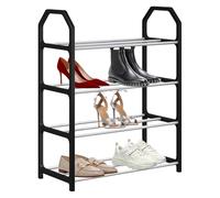 Basura De 4 Niveles - Estante De Almacenamiento Organizador De Zapatos De Zapato De Bota Independiente De Gran Capacidad, Estante De Zapatos Durables Para Entrada, Armario, Dormitorio