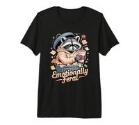 Basura de Mapache emocionalmente Salvaje Camiseta Premium