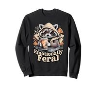 Basura de Mapache emocionalmente Salvaje Sudadera