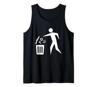 Basura Religión Salva El Planeta Cultura Humanidad Camiseta sin Mangas