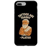 Basura Tatuaje Humor Filósofo Sátira Cita Divertido Platón Juego de palabras Carcasa para iPhone 7 Plus/8 Plus