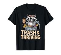 Basura y el próspero Caos de Mapache Humor Camiseta