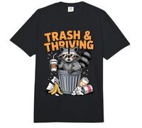Basura y el próspero Caos de Mapache Humor Comfort Colors Adult Heavyweight T-Shirt