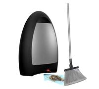 Basurero EléCtrico Para BarberíA, Aspiradora Estacionaria Sin Contacto De 1000 W Con DepóSito De 3,6 L Y Doble Filtrado, Para Barrer Pelo De Mascotas En Salones De Belleza.,Black