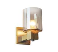 BASXDRFXZ Aplique de pared Lámpara De Pared Cabecera Dormitorio Moderna Y Sencilla, Decorativa Cristal For Estudio Sala Estar Luces nocturnas y apliques de pared