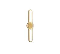 BASXDRFXZ Aplique de pared Lámpara de pared china, lámpara pasillo sala estar, dormitorio, estudio cabecera, cobre, apliques interiores modernos Luces nocturnas y apliques de pared