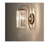 BASXDRFXZ Aplique de pared Lámpara De Pared Cristal Moderna, Iluminación Creativa Simple, Salón, Del Dormitorio, Noche, Lámparas Pasillo Europeas Simples Luces nocturnas y apliques de pared