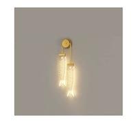BASXDRFXZ Aplique de pared Lámpara De Pared Del Dormitorio Principal Moderna Sala Estar Minimalista Iluminación Fondo Personalidad Creativa Koi Fish Pasillo Luces nocturnas y apliques de pared