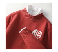 BASXDRFXZ Lana Suave Otoño E Invierno Suéter De Lana Cuello Semi-Alto Modelos Hombres Siete Agujas Engrosadas Pura Punto Fuera del Interior Manga Larga Hombre(B,L)