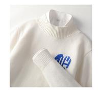 BASXDRFXZ Lana Suave Otoño E Invierno Suéter De Lana Cuello Semi-Alto Modelos Hombres Siete Agujas Engrosadas Pura Punto Fuera del Interior Manga Larga Hombre(A,M)