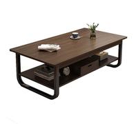 BASXDRFXZ Mesas Auxiliares Mesa de Centro Sencilla for apartamento pequeño, Sala Estar, sofá, Mesa Auxiliar, té for balcón, pequeña Rectangular