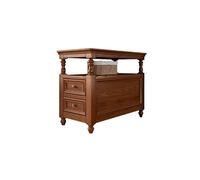 BASXDRFXZ Mesas de Café Mesa Auxiliar Retro de Madera for sofá, Mesa for el hogar, té for la Sala Estar