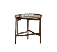 BASXDRFXZ Mesas de Café Mesa de Paleta Madera Maciza Desmontable Multiusos diseño Retro Mesa Centro esquinera Auxiliar